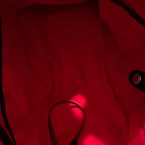 Dooney & Bourke Florentine Black Leather Shoulder Bag with Gold Accents - Picture 7 of 9